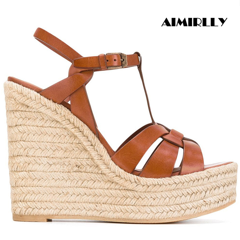 Wedge Espadrille Women - Kadın Espadrille Dolgu Topuklu Sandaletler –
