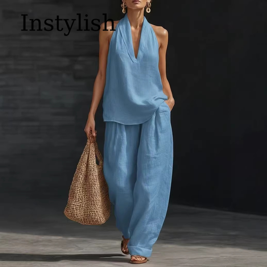 Yazlık Kadın Günlük Keten 2 Pa - Linen Pant Wide incelemesi ve fiyatı